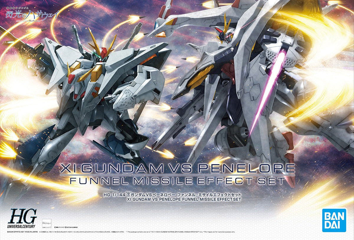 HGUC 1/144 PENELOPE VS XI GUNDAM SET - RELEASE INFO, BOX ART AND OFFICIAL IMAGES