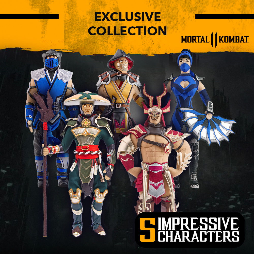 Collectible plush MORTAL KOMBAT Shao Kahn 44 cm