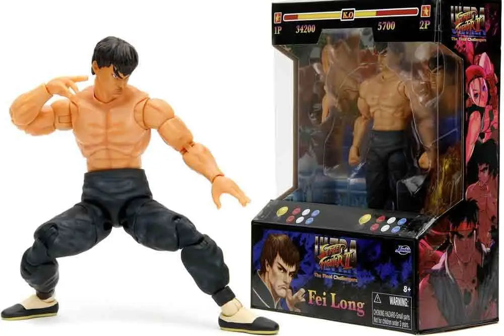 STREET FIGHTER 2 FEI LONG 1/12 DELUXE ACTION FIGURE