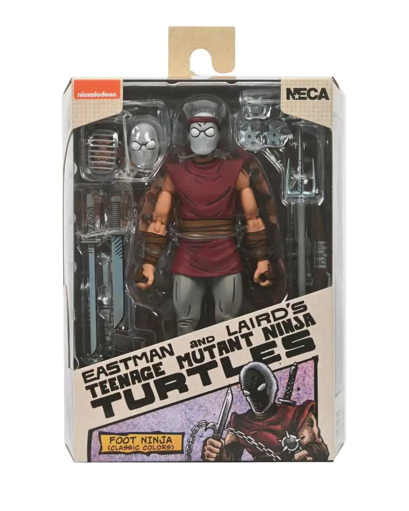TMNT MIRAGE COMICS FOOT NINJA CLASSIC COLORS AF