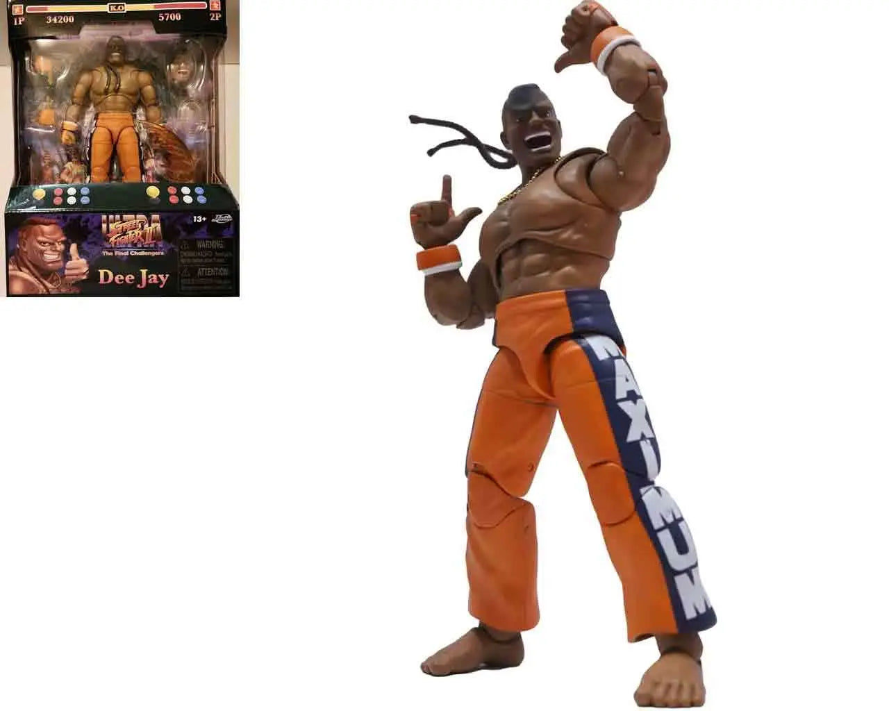 STREET FIGHTER 2 DEE JAY 1/12 DELUXE ACTION FIGURE