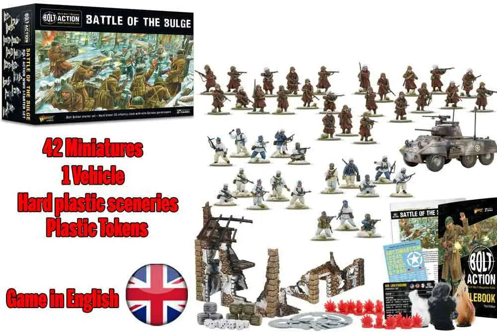 BOLT ACTION 3RD EDITION - BATTLE OF THE BULGE - STARTER SET