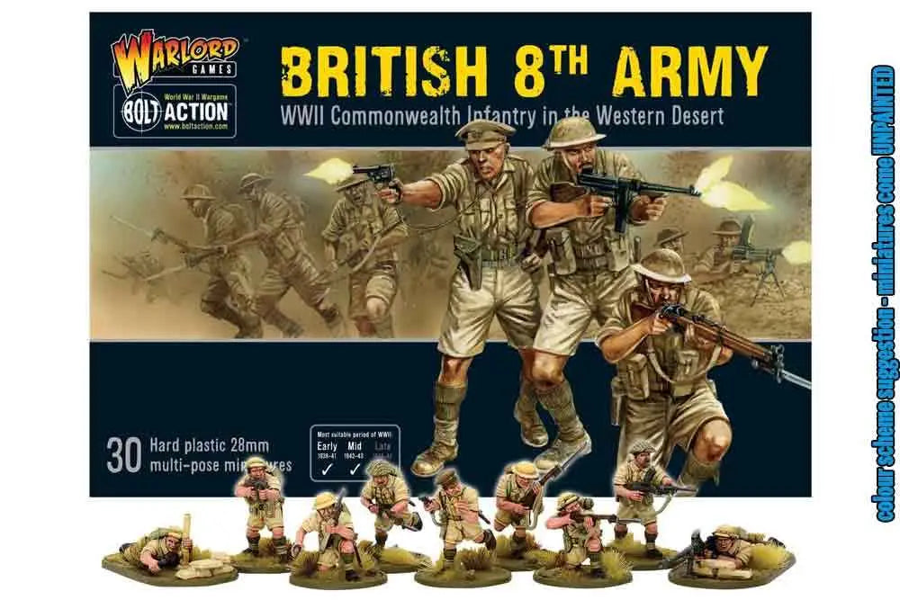 BOLT ACTION - BRITISH 8TH ARMY INFANTRY