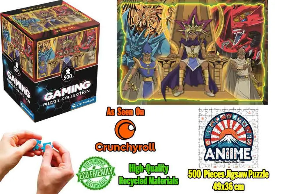 ANIME PUZZLE COLLECTION - CUBE500 - YU-GI-OH: ATEM - JIGSAW PUZZLE 500 PCS