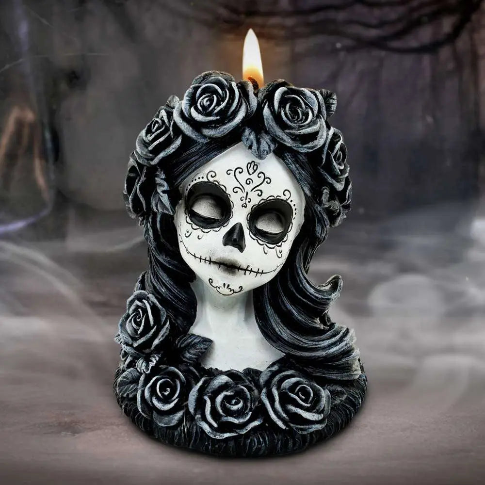 DEATH FLOWER TEA LIGHT HOLDER
