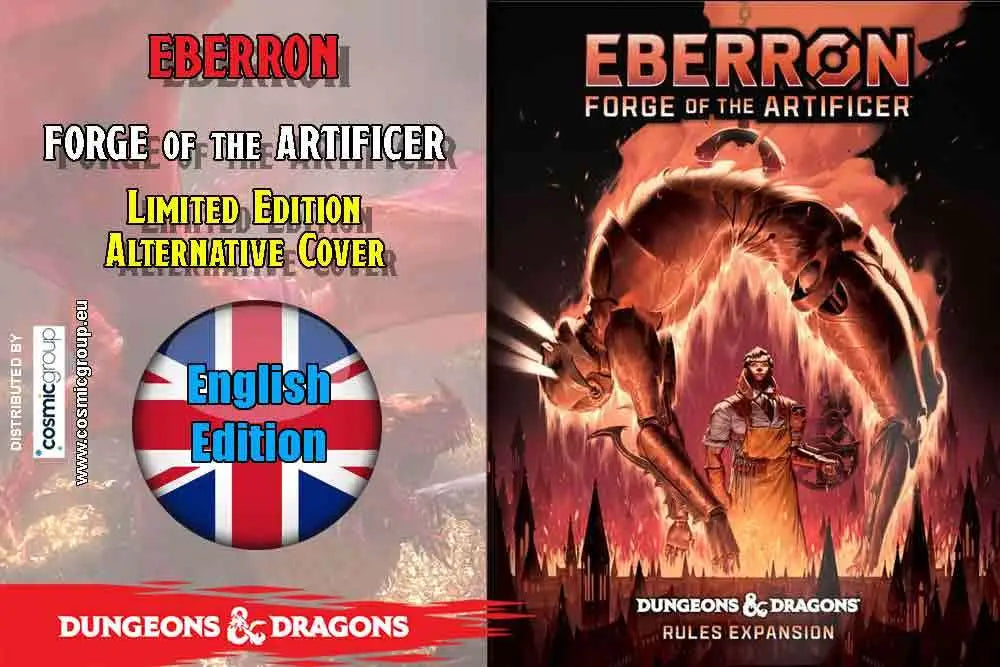 DUNGEONS & DRAGONS - EBERRON FORGE OF THE ARTIFICER ALTERNATIVE COVER