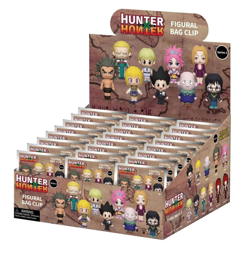 HUNTER X HUNTER S.2 BAG CLIP BLIND BOX DISPLAY (24)