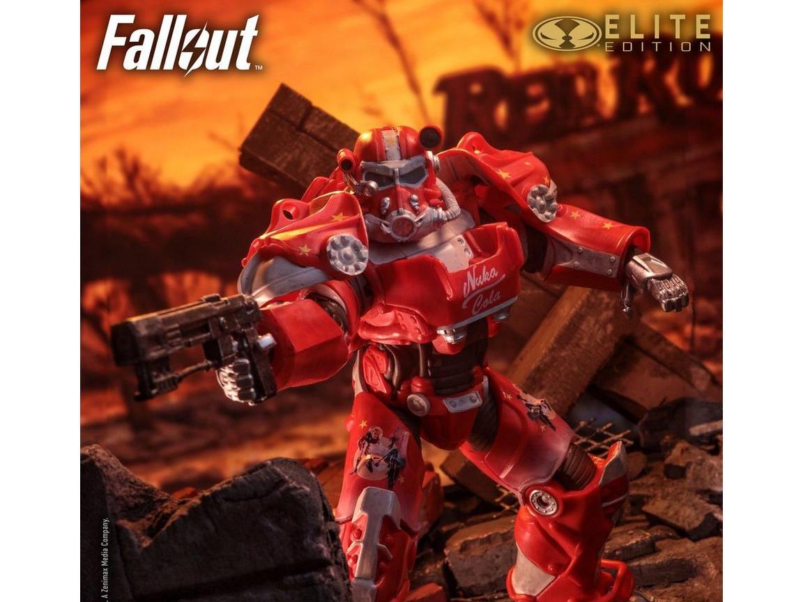 MCFARLANE ELITE 7IN FALLOUT 76 NUKA COLA T-60 GOLD LABEL ACTION FIGURE