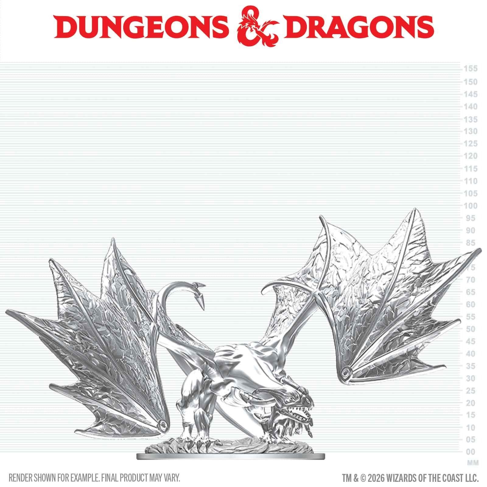 D&D NOLZUR MM YOUNG SAPPHIRE DRAGON