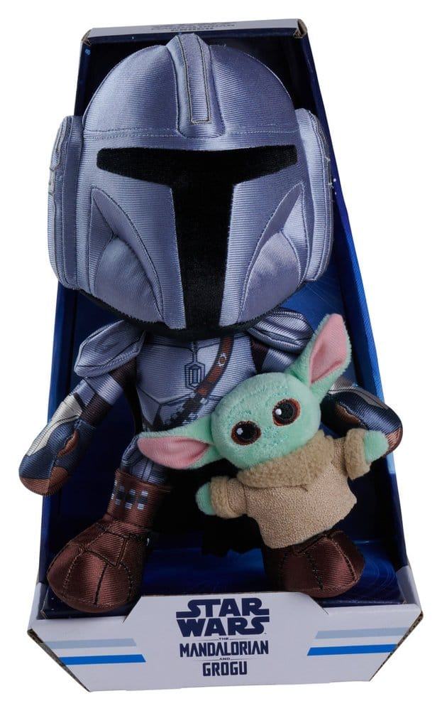 STAR WARS MANDALORIAN & GROGU PELUCHE