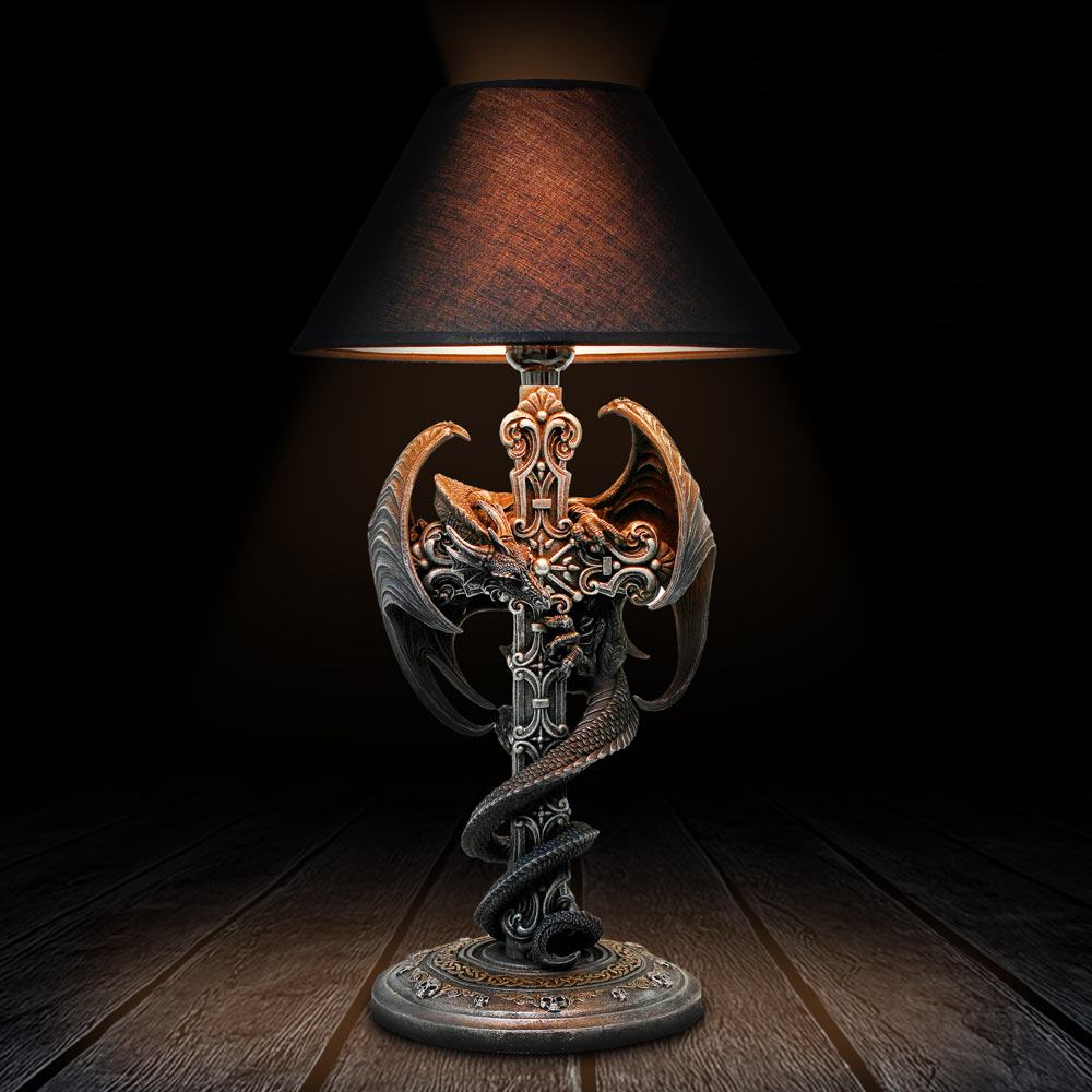 DRACONIS CRUCIS GOTHIC LAMP