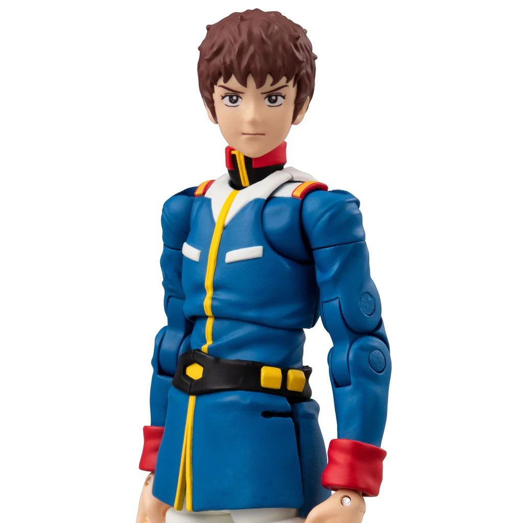 GMG COLLECTION 16 MOBILE SUIT GUNDAM EARTH FEDERATION AMURO RAY UNIFORM ACTION FIGURE
