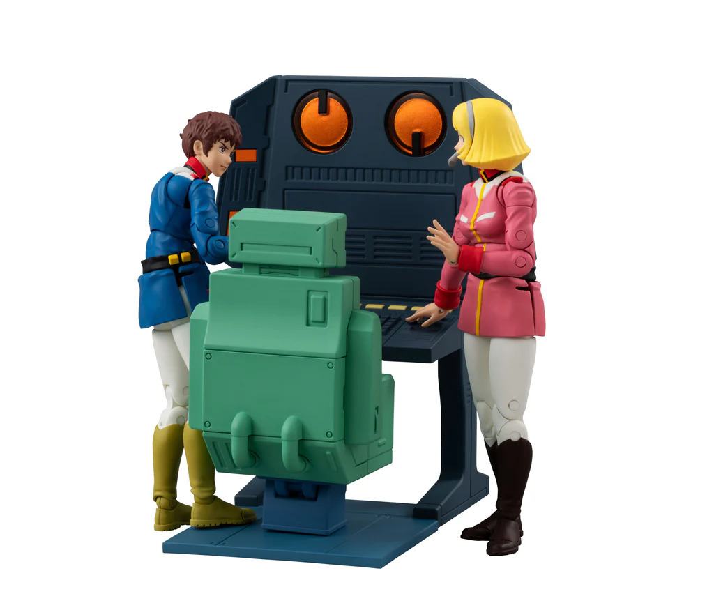 GMG COLLECTION EX MOBILE SUIT GUNDAM WHITE BASE BRIDGE COMMUNICATIONS OFFICER DESK SET