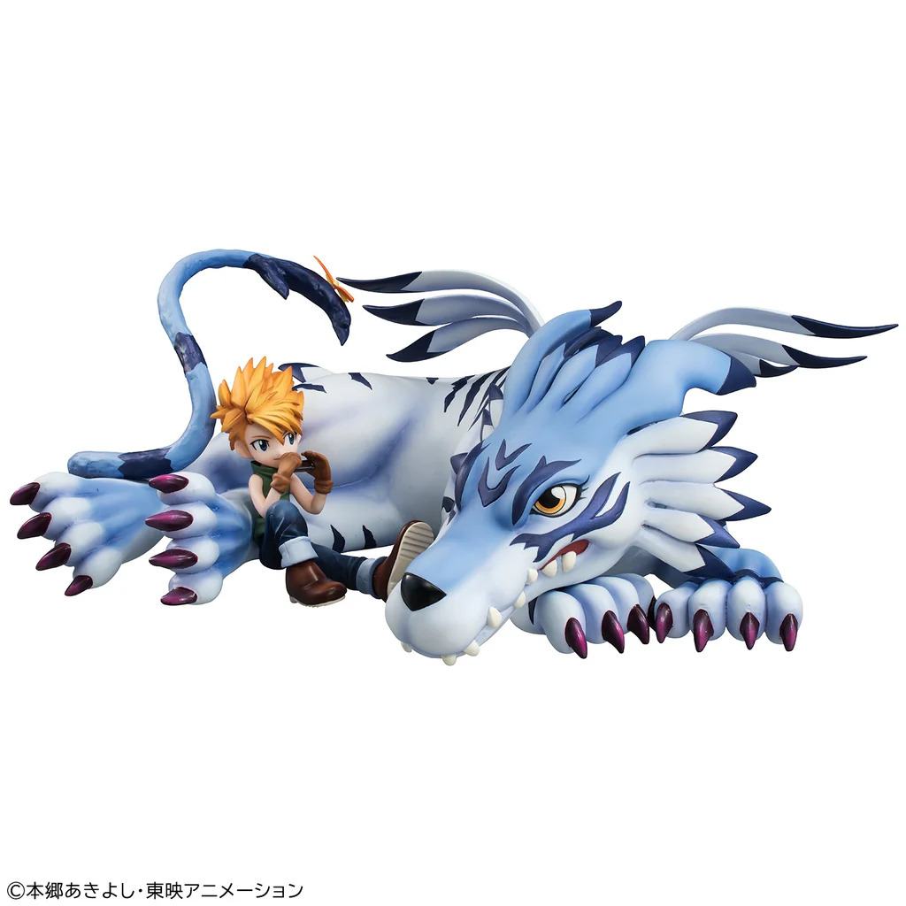 DIGIMON ADV GARURUMON & ISHIDA YAMATO G.E.M. STATUE (REPEAT)