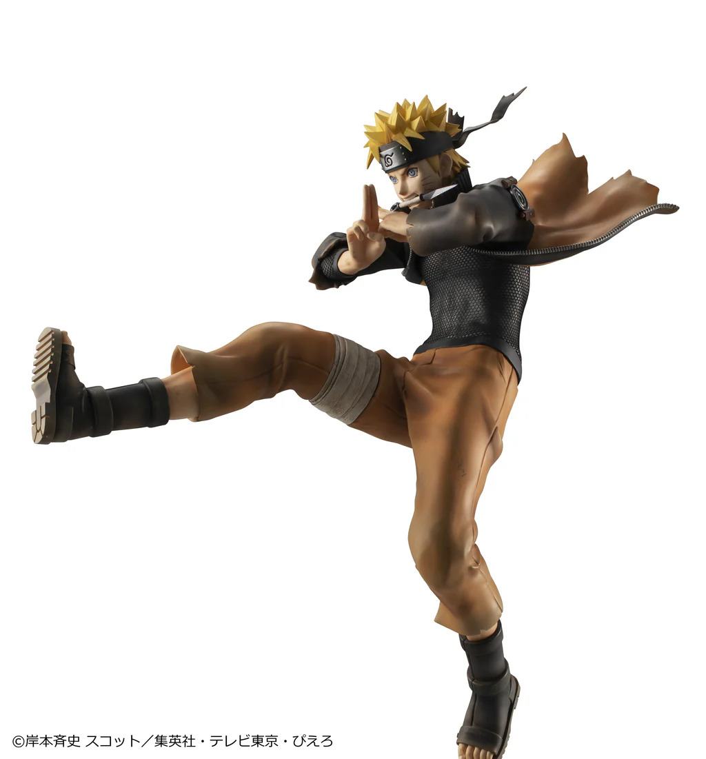 NARUTO SHIPPUDEN NARUTO UZUMAKI GREAT NINJA WAR GEM STATUE REPEAT