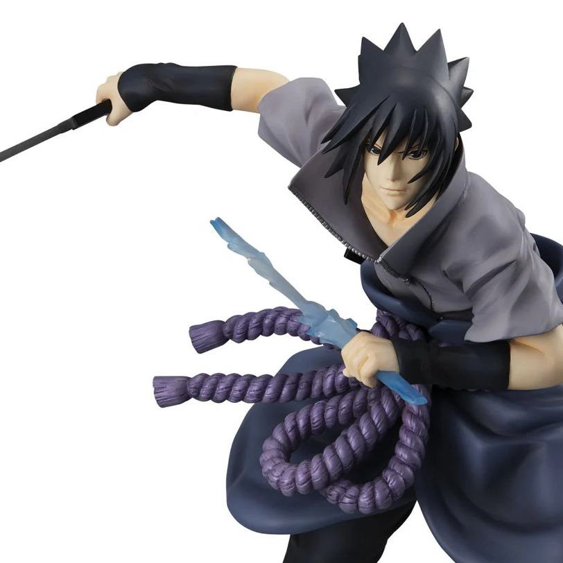 NARUTO SHIPPUDEN SASUKE UCHIHA GREAT NINJA WAR GEM STATUE REPEAT