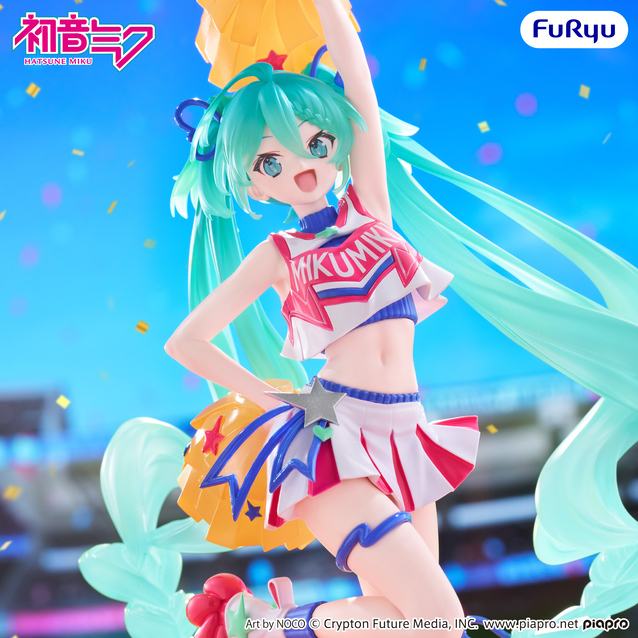 HATSUNE MIKU CHEERLEADER MUCHUTE FIGURE