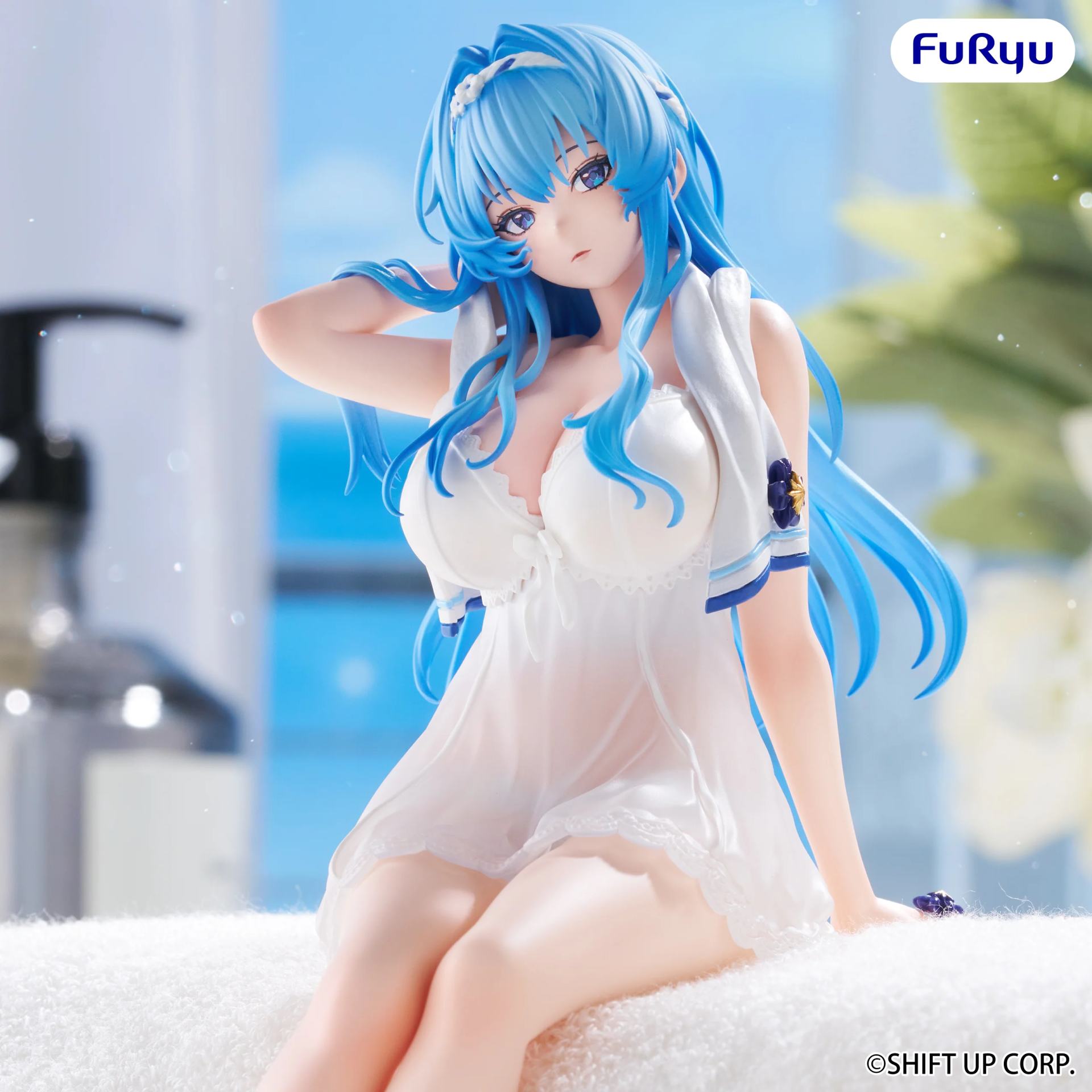 GODDESS OF VICTORY NIKKE HELM AFTER SHOWER NOODLE STOPPER FIGURE