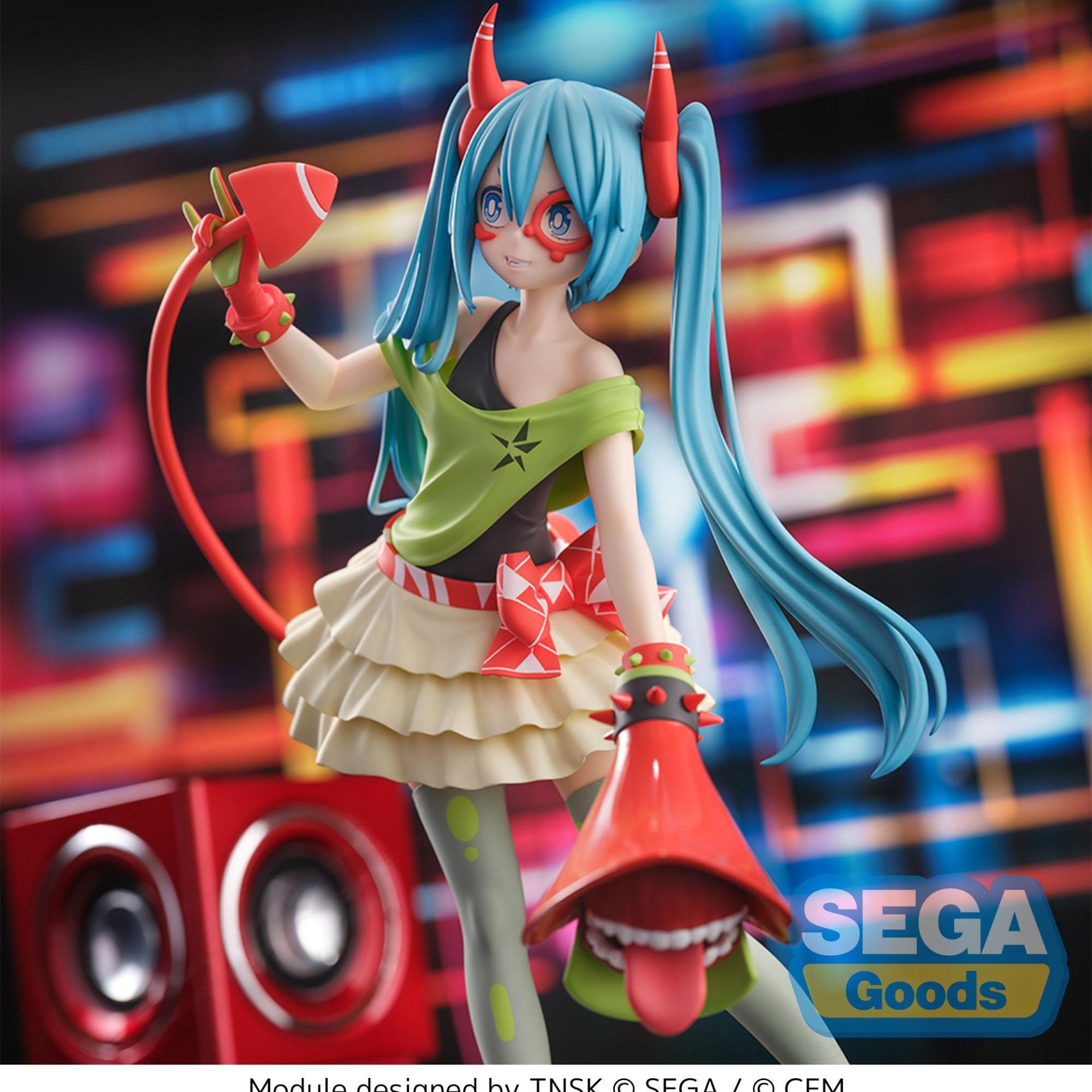 HATSUNE MIKU PROJECT DIVA X DE:MONSTAR T.R FIGURIZMA RERUN