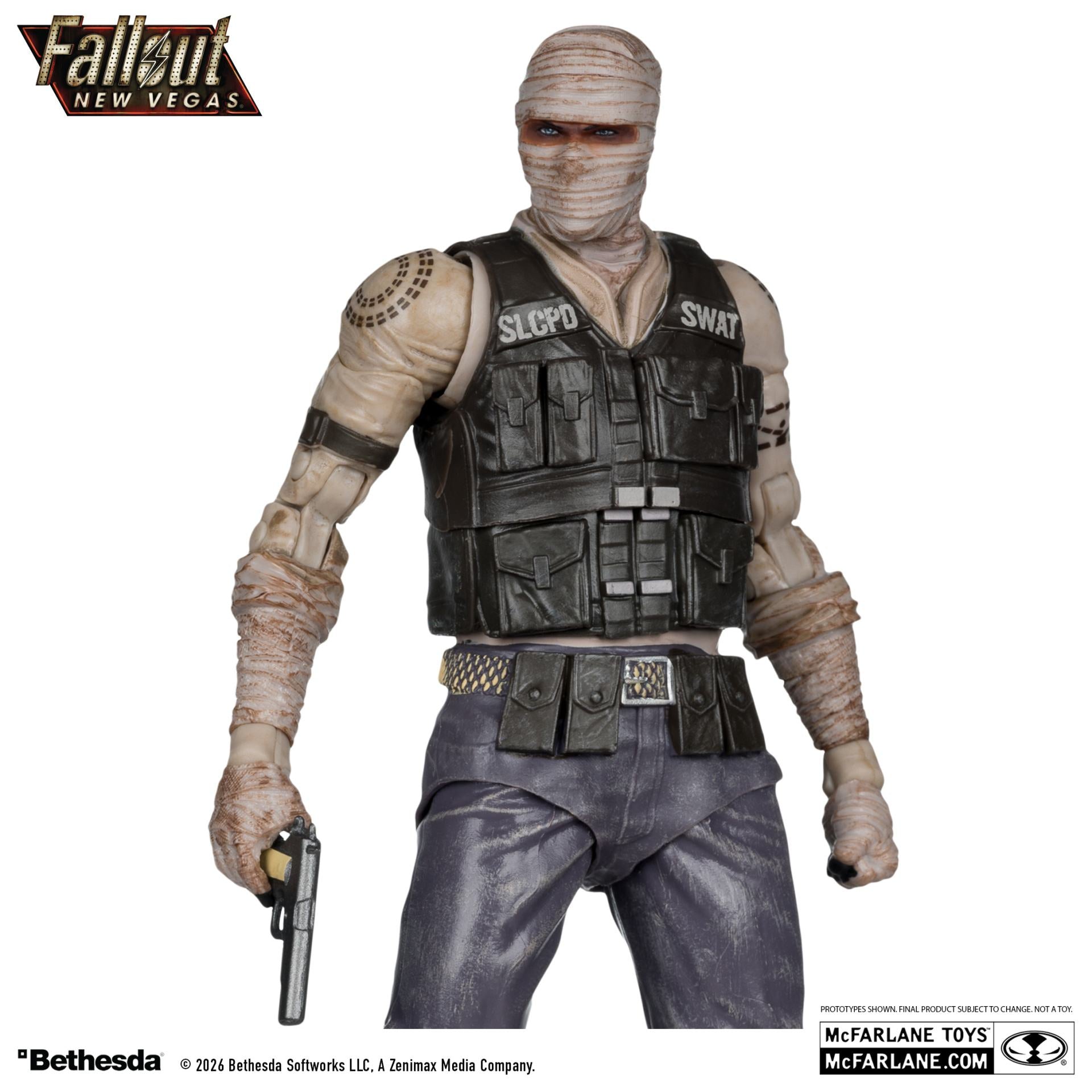 MCFARLANE GAMING EDITION 7INCH FALLOUT NEW VEGAS JOSHUA GRAHAM ACTION FIGURE