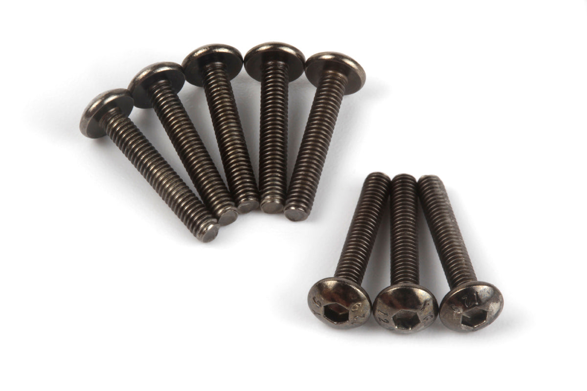 Button Head Screw M2.5x15mm (Hex/Socket/8pcs)