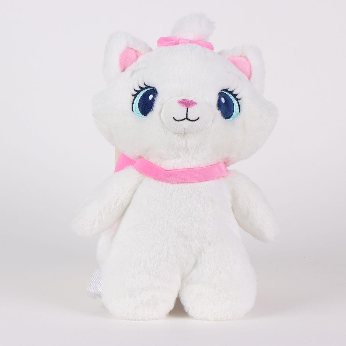 DISNEY - Marie - Plush Backpack - 30x17x11cm