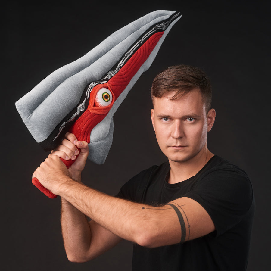 Plush weapon SOULCALIBUR Soul Edge Sword, (color box) 81 cm