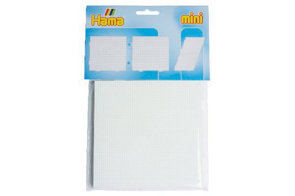 Hama mini 2stk stiftplader firkantet 14,5x14,5cm