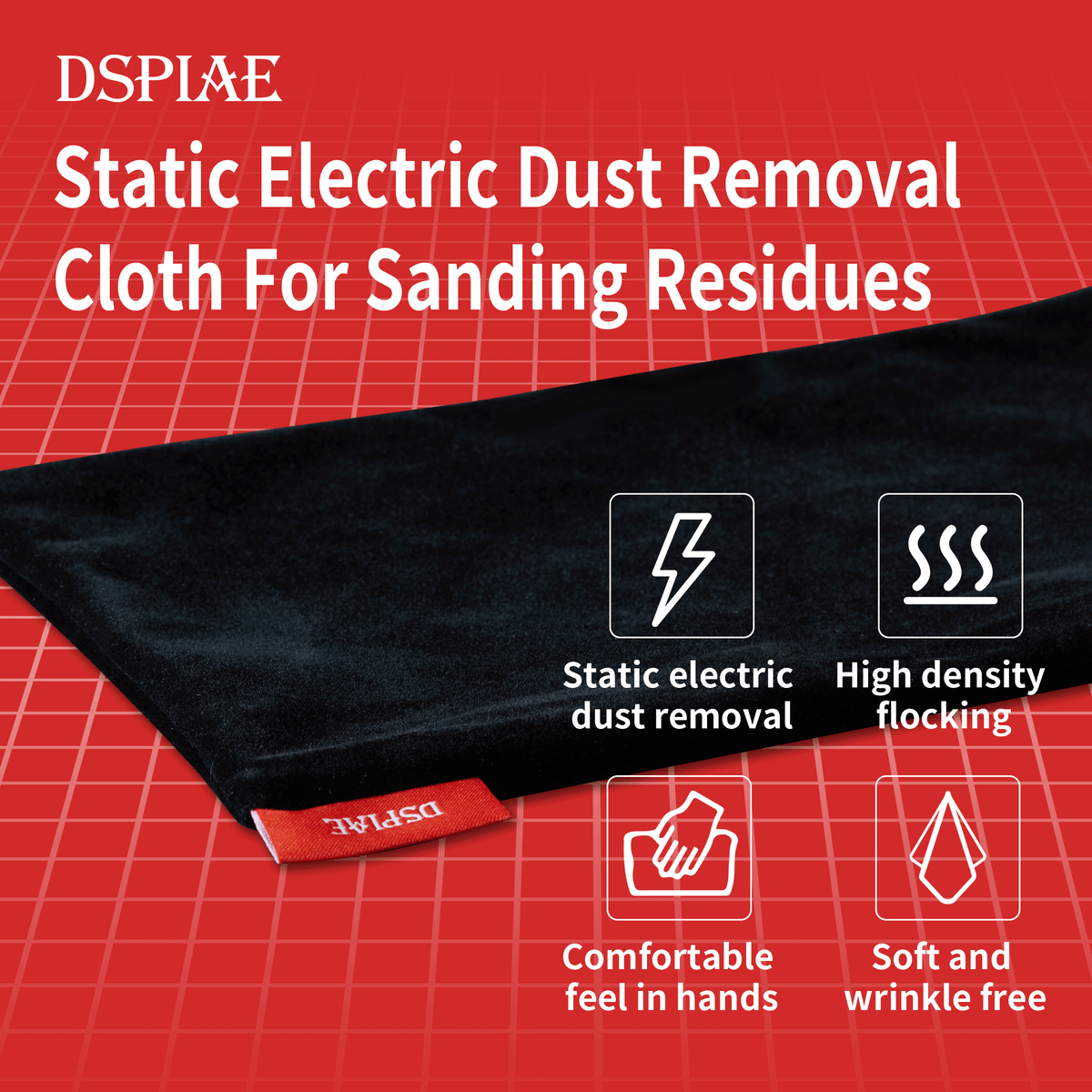 DSPIAE DC-25 Electrostatic Dust Cloth
