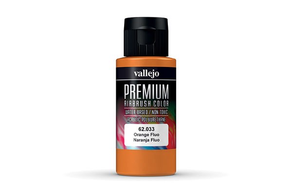 Premium color orange fluorescent 60ml