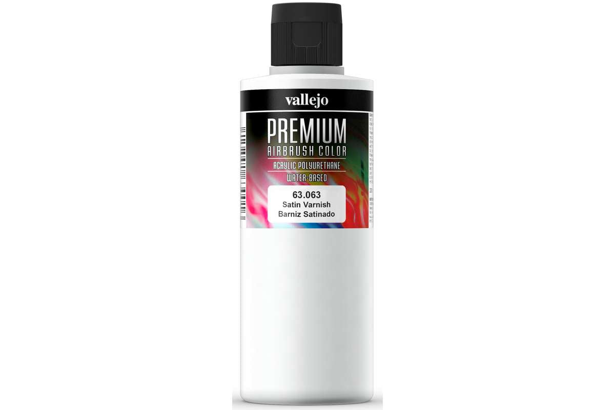 Satin Varnish 200 ml. Bottle
