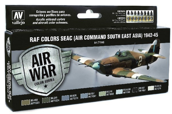 Seac (Air Command South East Asia) 1942-45, 8x17ml