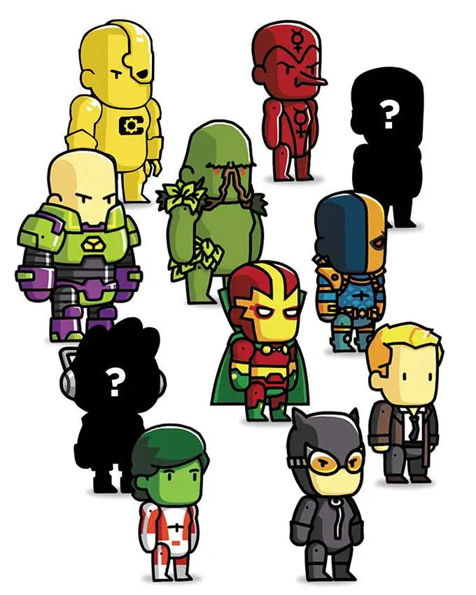 SCRIBBLENAUTS UNMASKED S.4 MINI DISP(18)