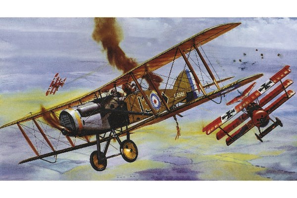 Fokker DR1 Triplane & Bristol Fighter Dogfight Db.
