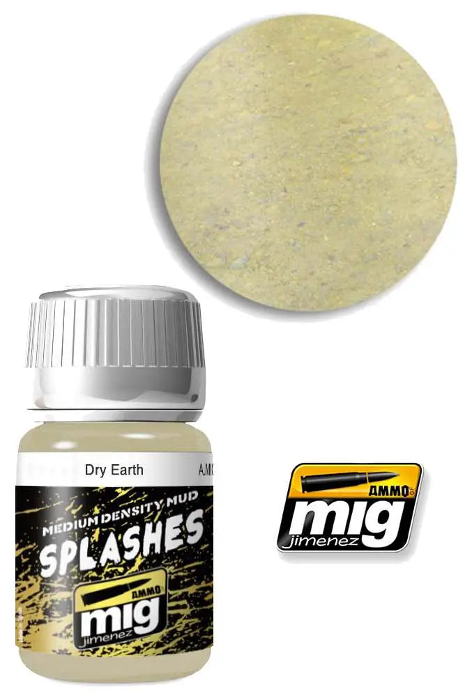 SPLASHES & MUD TEXTURE DRY EARTH 1750