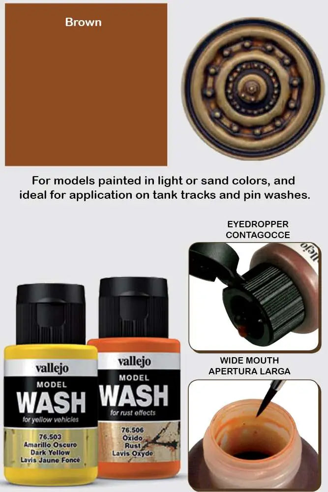 MODEL WASH 76513 BROWN