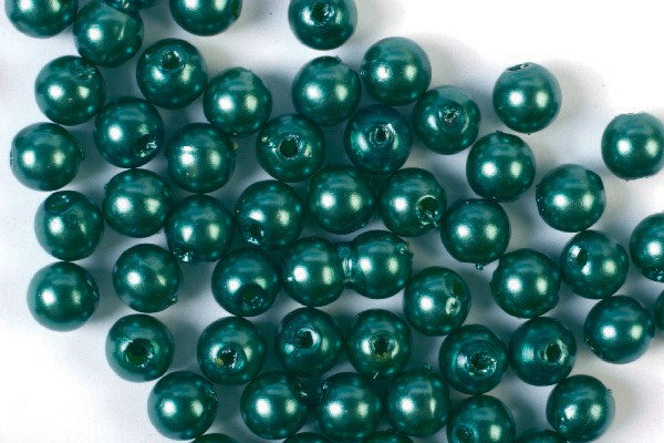 Voksperler 4mm 500g grøn