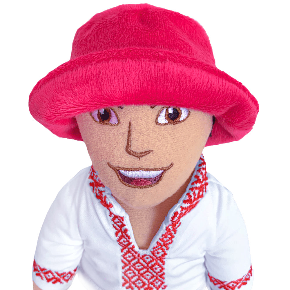 Plush toy WP MERCHANDISE Fan in the bucket hat 21 cm