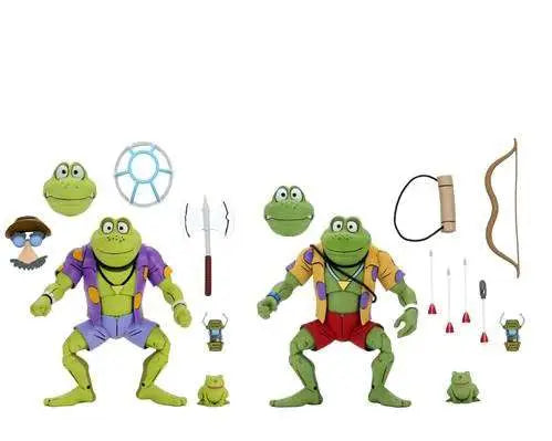 TMNT CARTOON GENGHIS+ RASPUTIN FROG 2PK