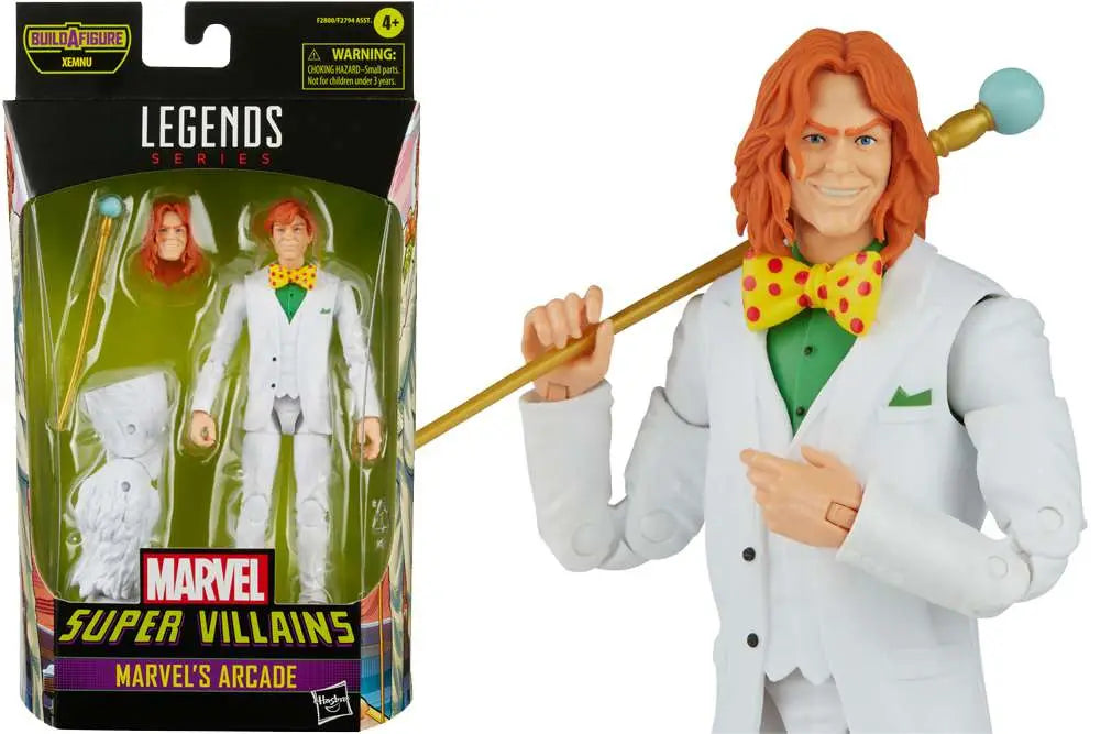 MARVEL LEGENDS VILLAINS ARCADE AF