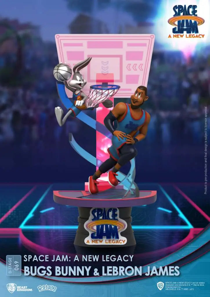 D-STAGE SPACE JAM 2 BUG BUNNY + LEBRON