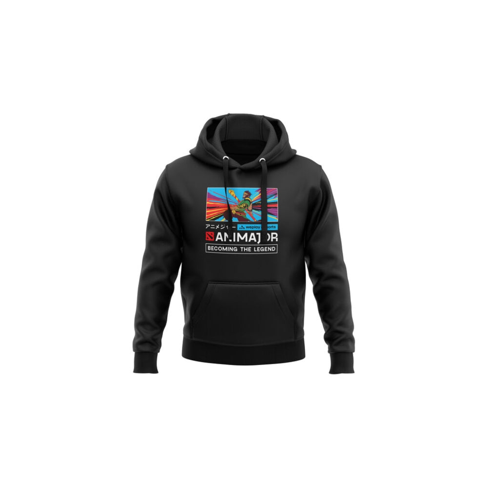 Animajor - Dota 2 Hoodie Black Monkey King, S