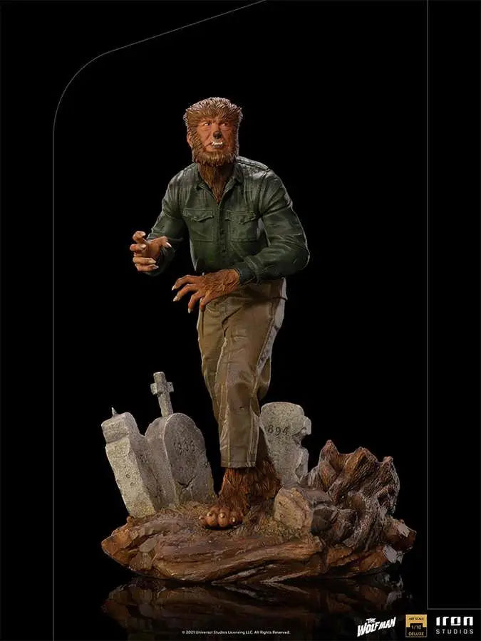 UNIVERSAL MONSTERS WOLF MAN DLX 1/10 ST