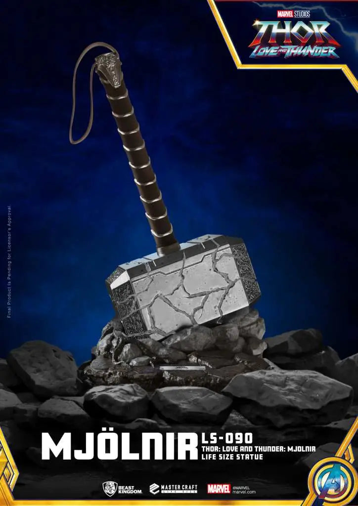 THOR LOVE AND THUNDER MJOLNIR 1/1 REPLICA