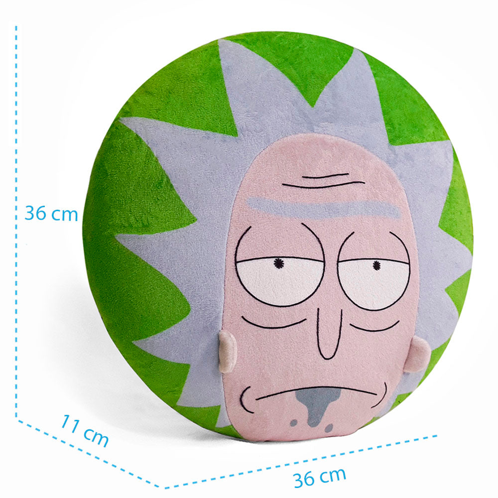 Plush pillow RICK AND MORTY Rick's face 36 cm