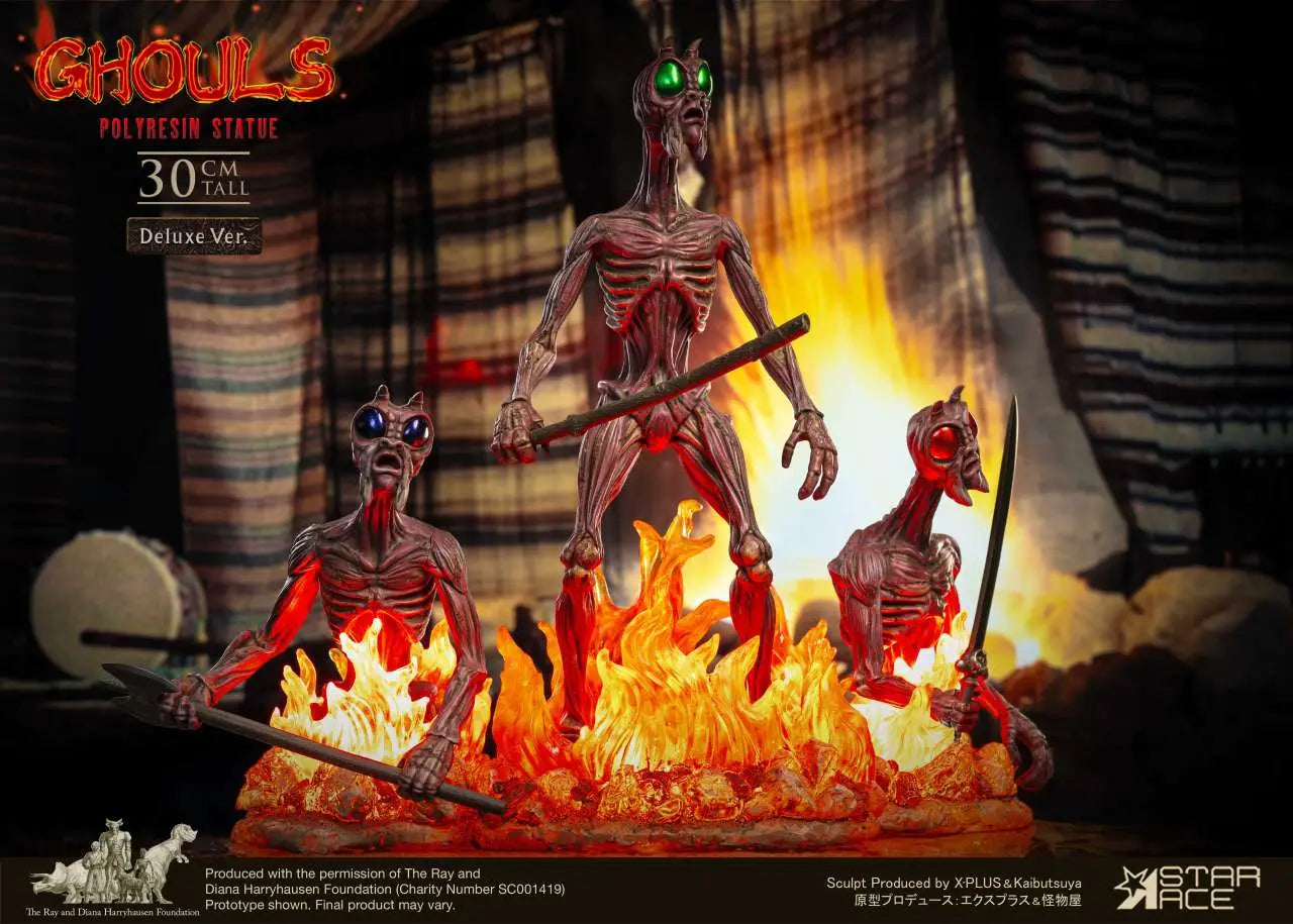 RAY HARRYHOUSEN GHOULS DELUXE STATUE