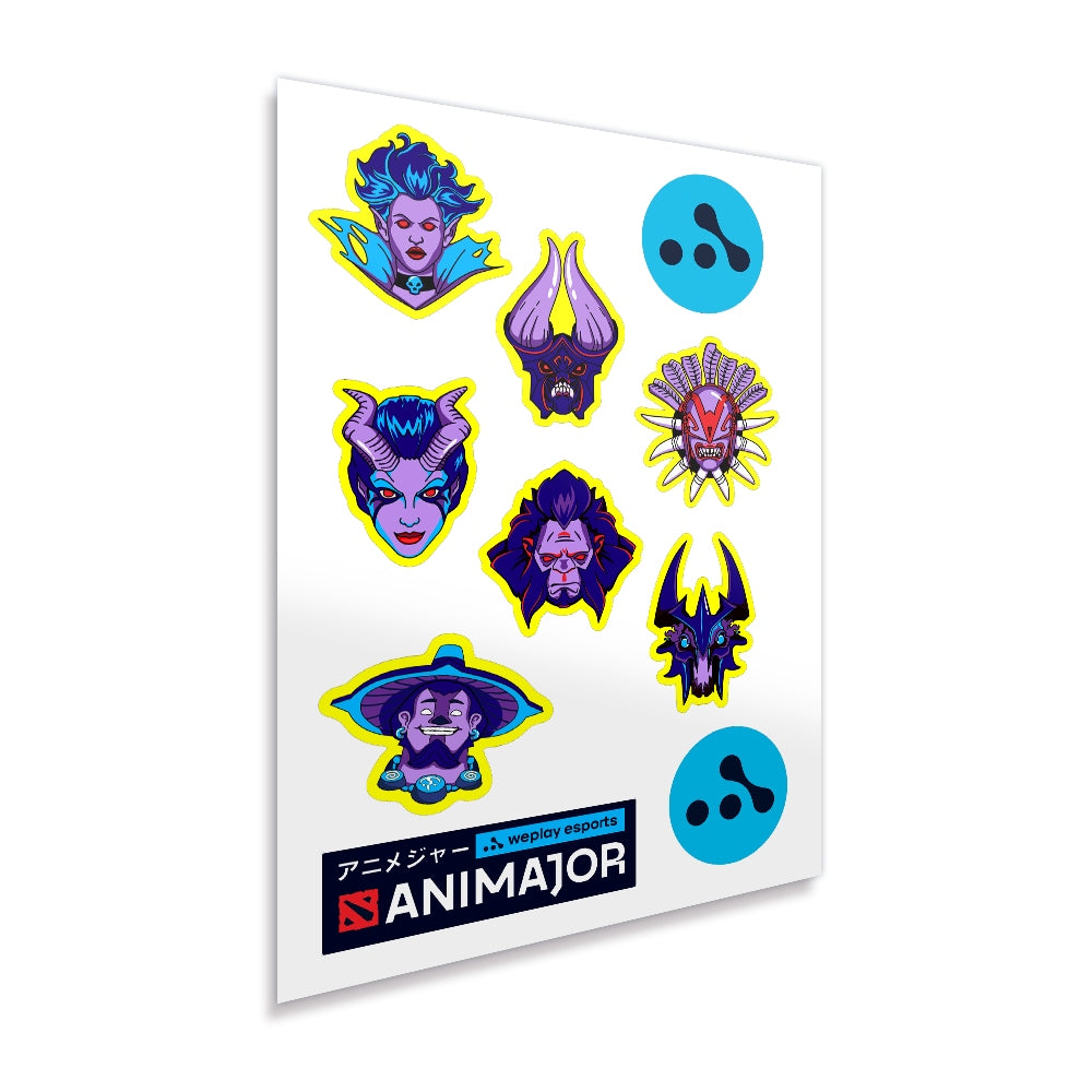 Animajor Dota 2 - Series 2 Sticker