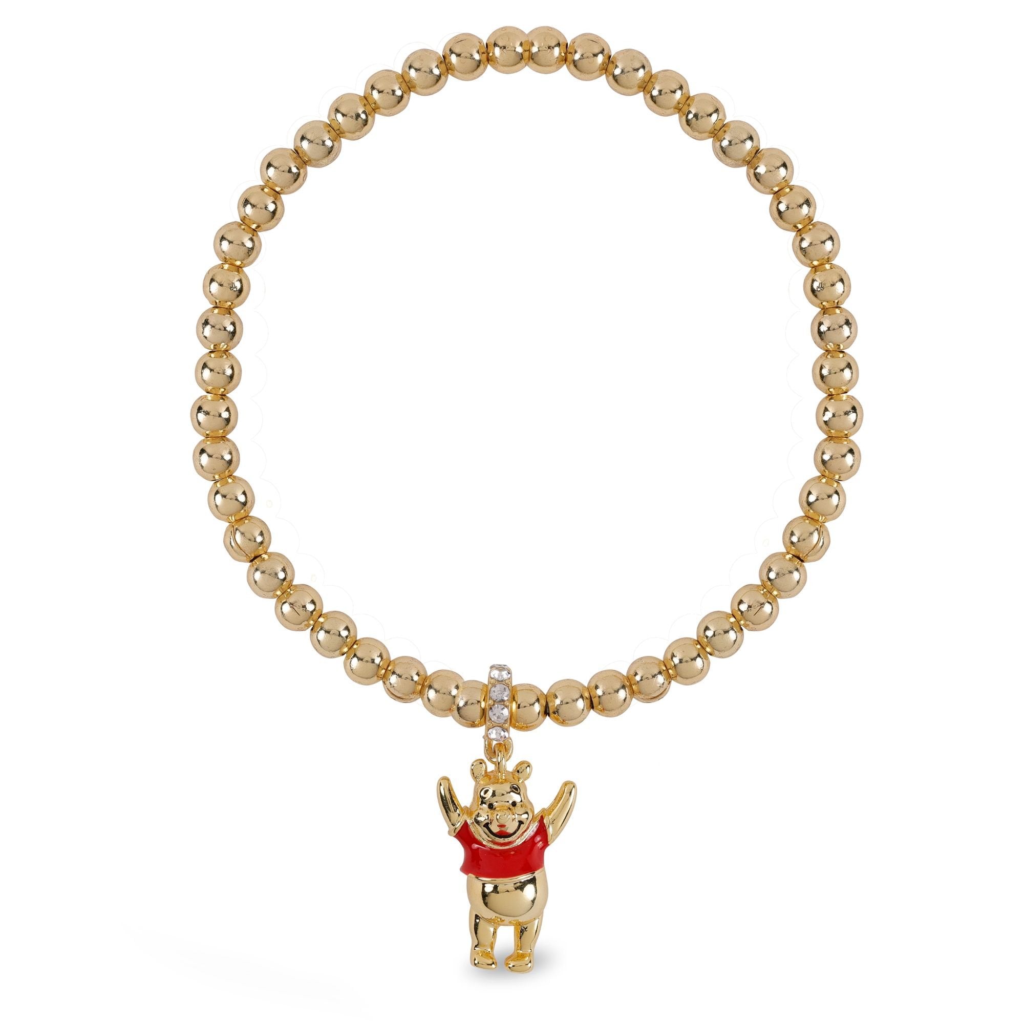 WINNIE THE POOH - Bracelet Pendant + Beads