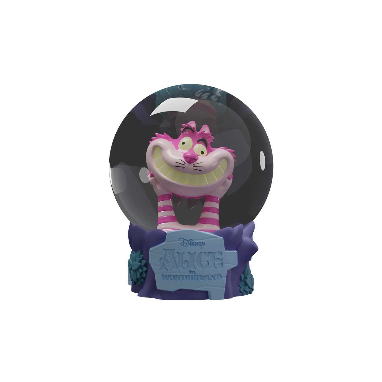 ALICE IN WONDERLAND - Cheshire Cat - Snow Globe 80mm