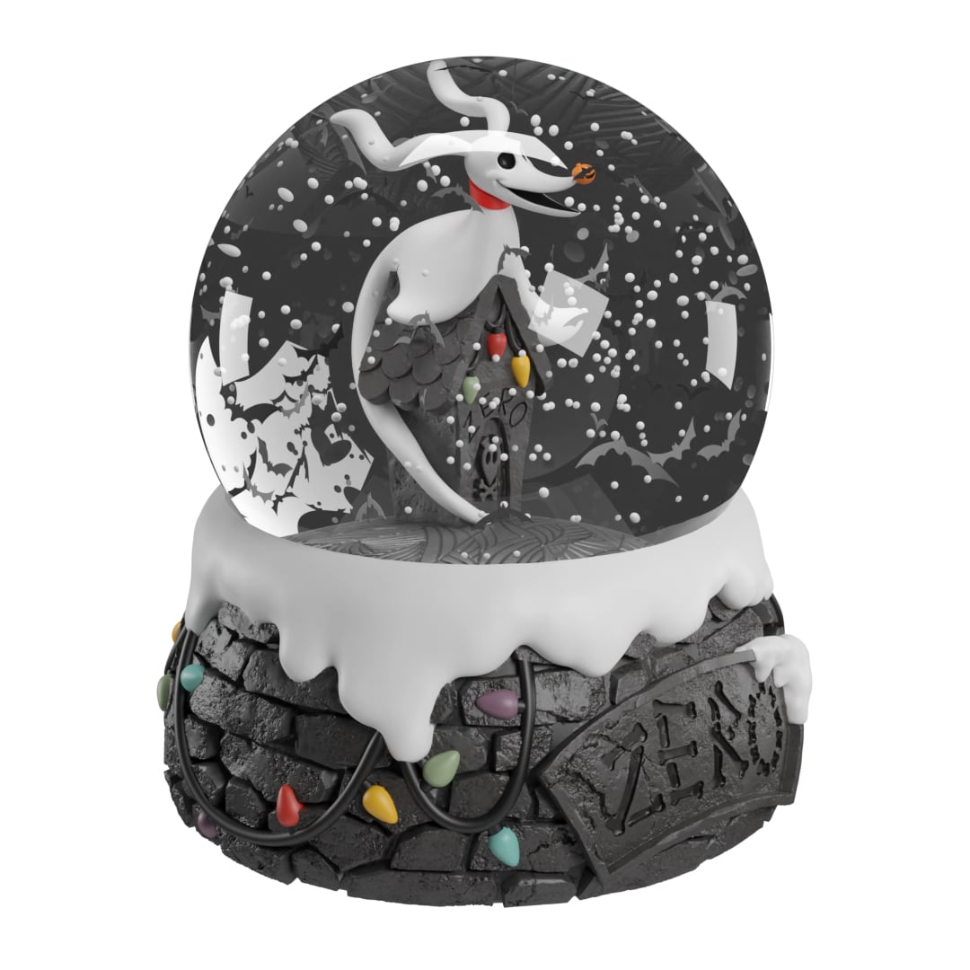 NIGHTMARE BEFORE XMAS - Zéro - Snow Globe 80mm